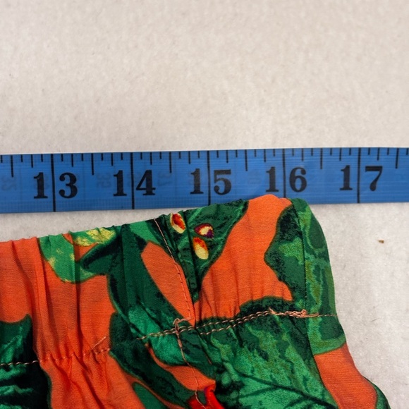 Panama Jack Tropical Floral Pants NWT Size L Wide Leg Beach Resort - Picture 3 of 9